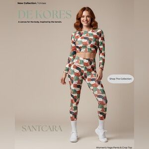 De Kores Yoga Pants & Crop Top